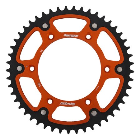 SUPERSPROX Orange Stealth Sprocket For Husaberg 701 Supermoto 2018 RST-990-49-ORG